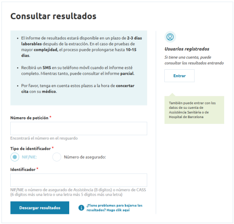 Consultar resultados 